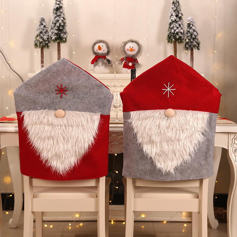 Christmas Ornaments Chair Cover