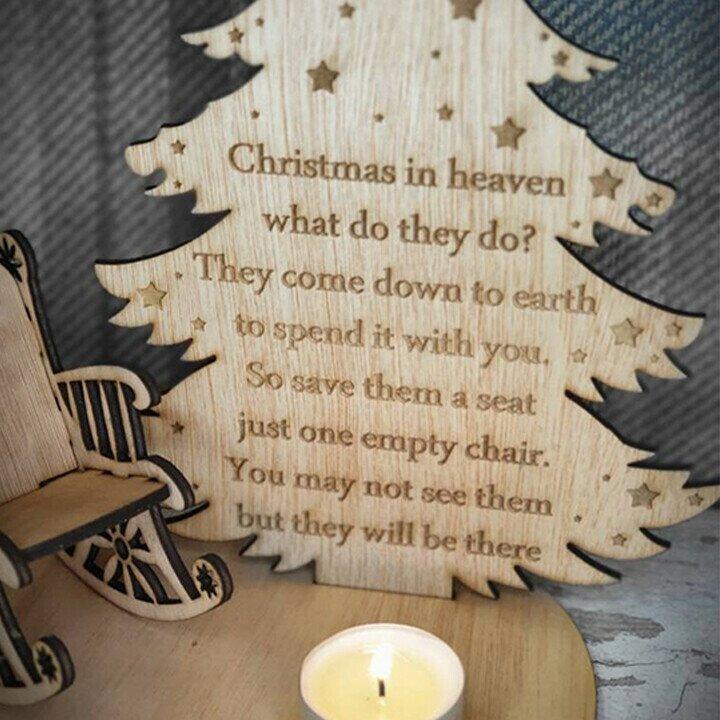 Christmas Remembrance Candle Ornament To Remember Loved Ones