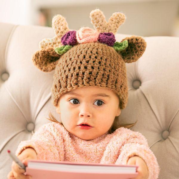 Crocheted Kids Beanie