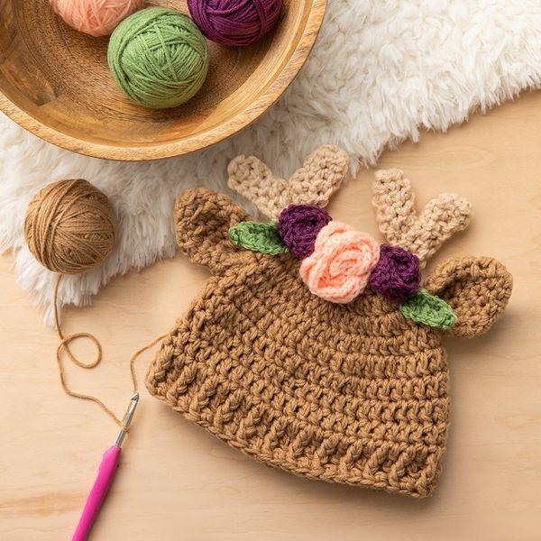 Crocheted Kids Beanie