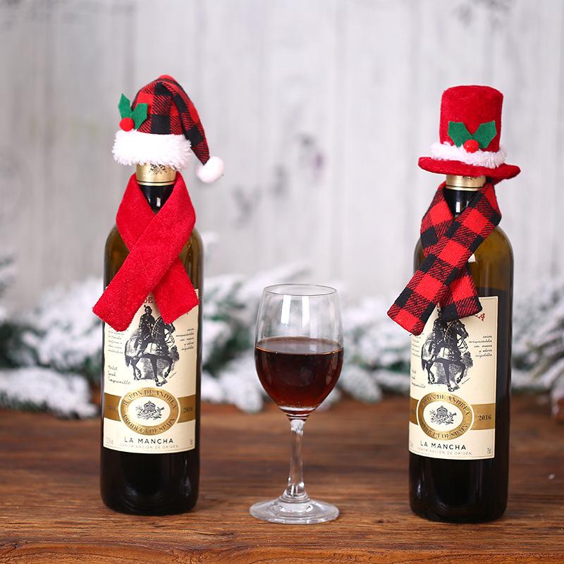 Cutest Wine Bottle Covers - Best Xmas Idea for Gift and Decor