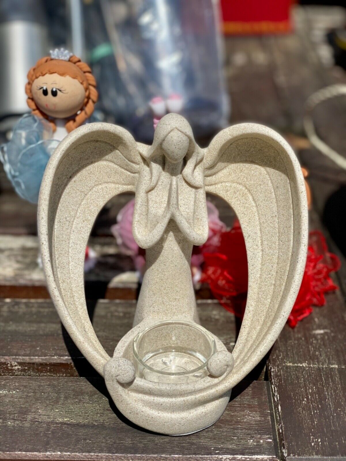 Desert Angel Candleholder